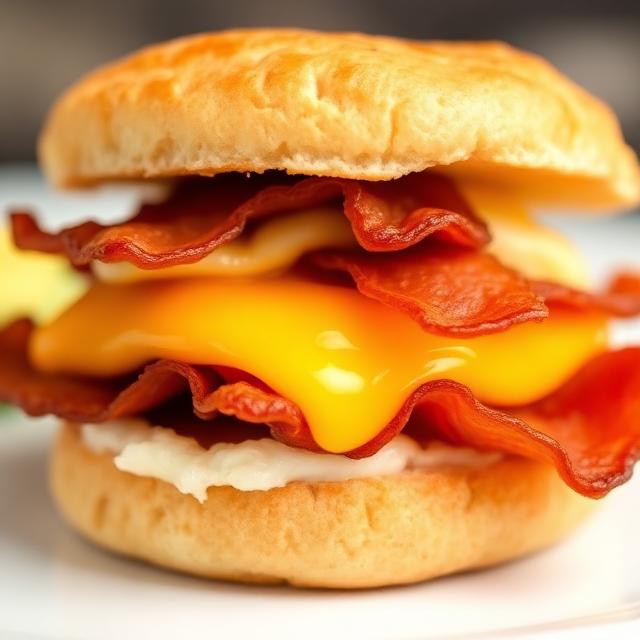 Chick-fil-A bacon egg and cheese biscuit